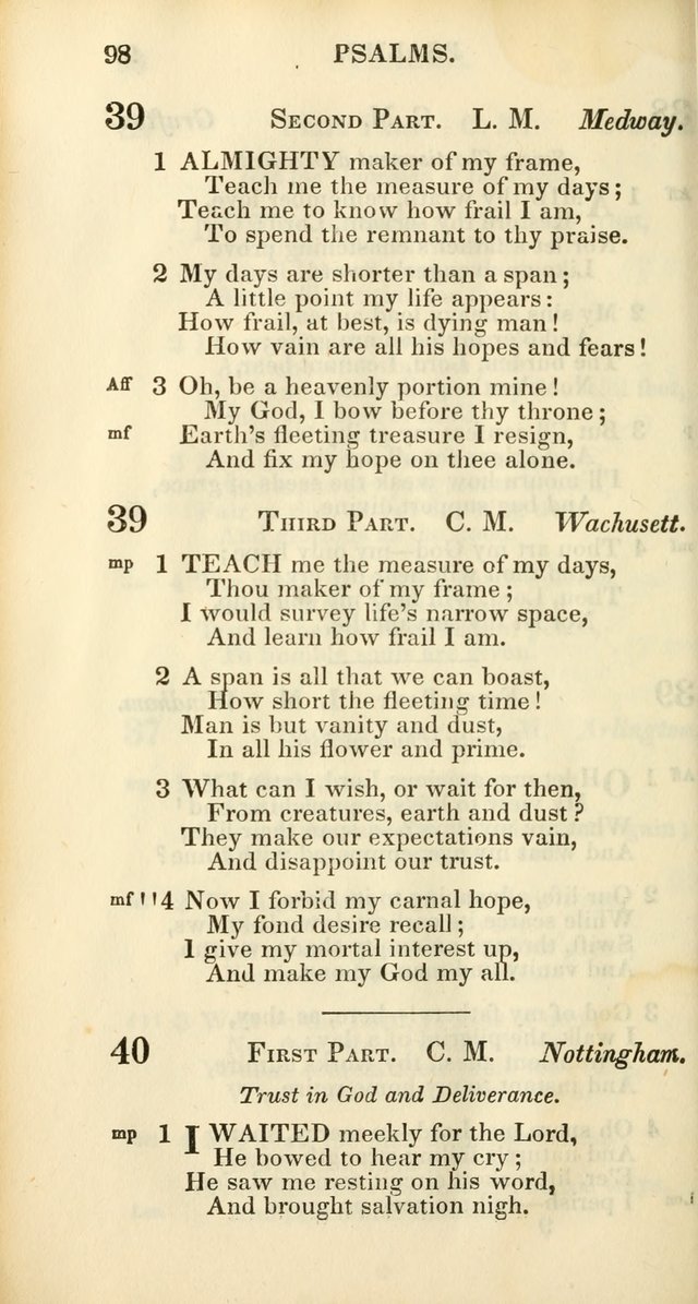 Church Psalmody: a Collection of Psalms and Hymns Adapted to Public Worship page 103