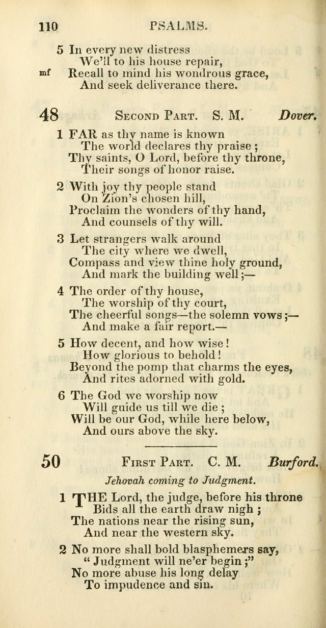 Church Psalmody: a Collection of Psalms and Hymns Adapted to Public Worship page 115