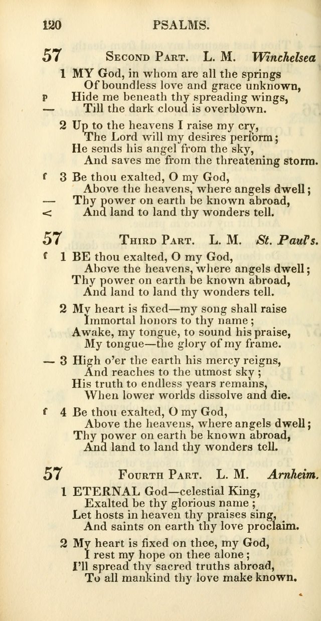 Church Psalmody: a Collection of Psalms and Hymns Adapted to Public Worship page 125