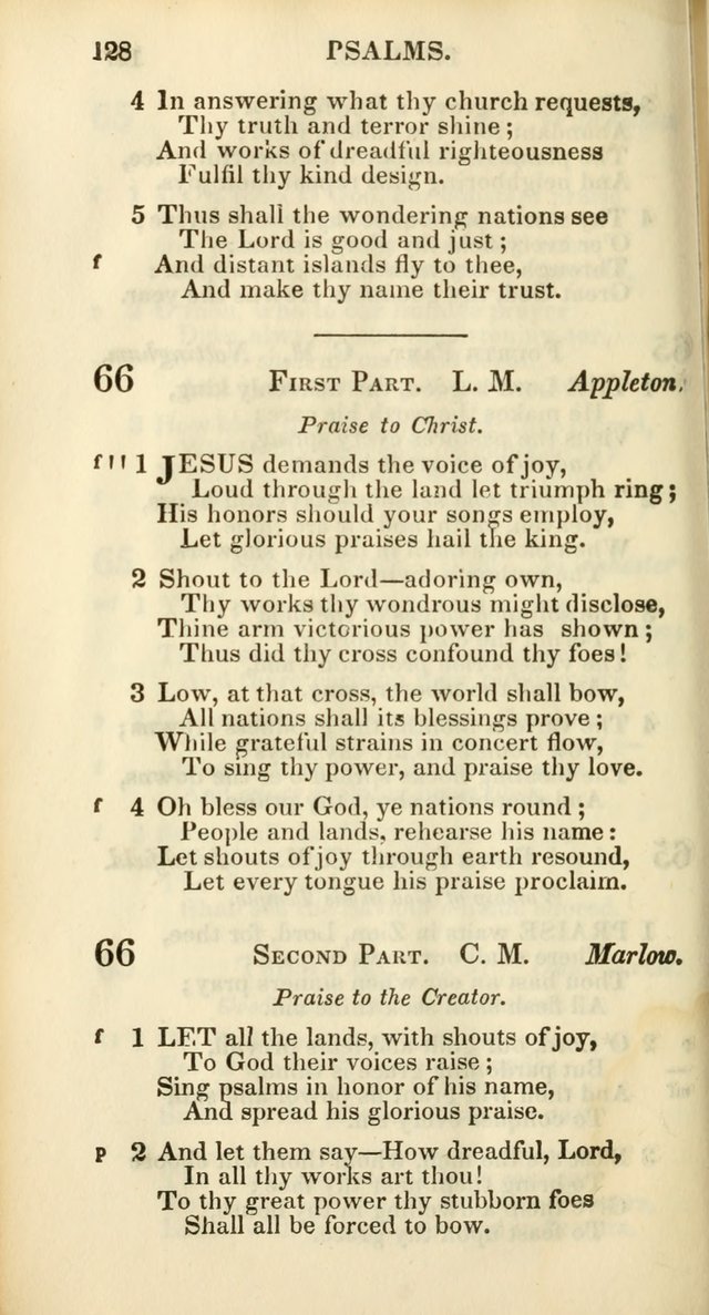 Church Psalmody: a Collection of Psalms and Hymns Adapted to Public Worship page 133