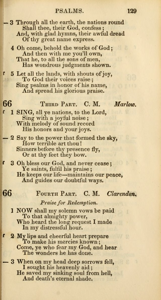 Church Psalmody: a Collection of Psalms and Hymns Adapted to Public Worship page 134