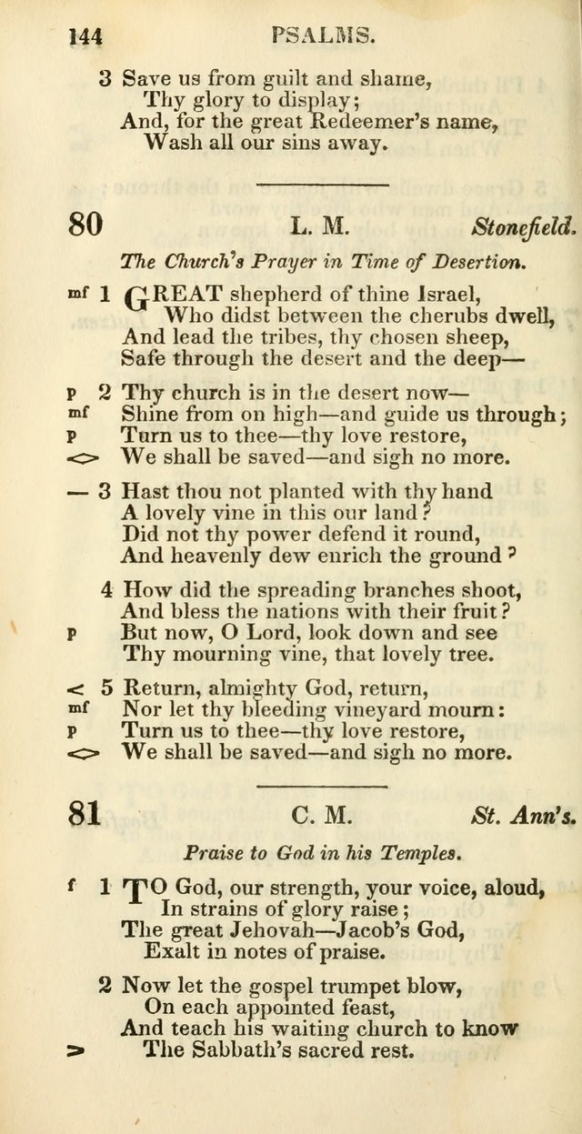 Church Psalmody: a Collection of Psalms and Hymns Adapted to Public Worship page 149