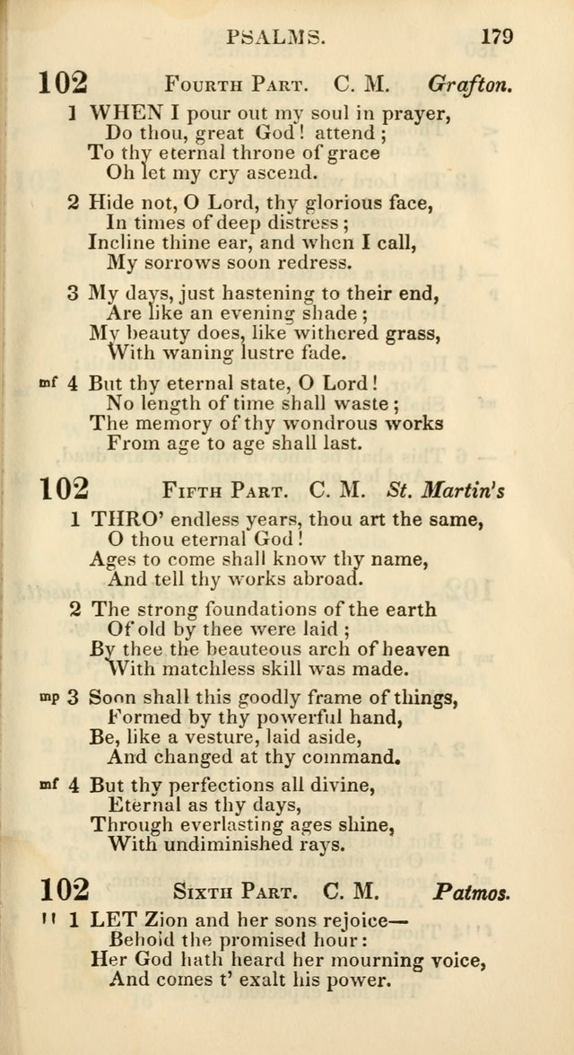 Church Psalmody: a Collection of Psalms and Hymns Adapted to Public Worship page 184