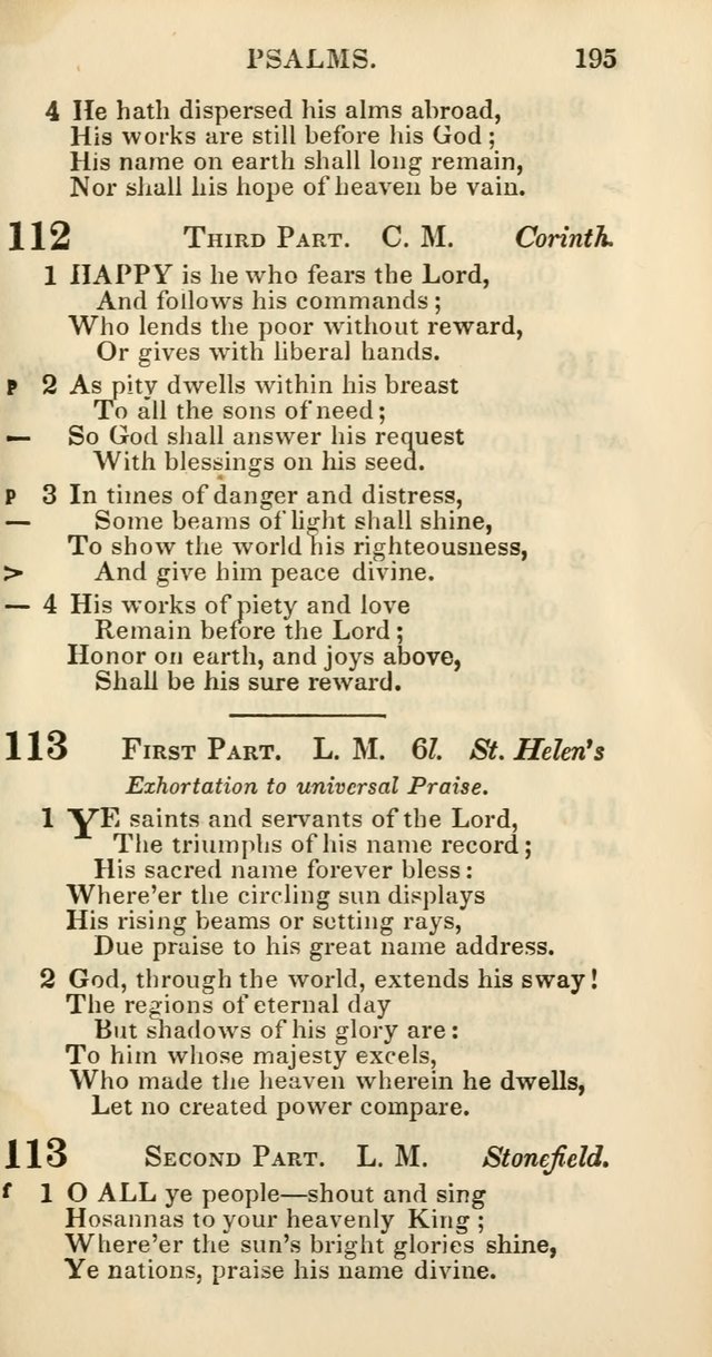 Church Psalmody: a Collection of Psalms and Hymns Adapted to Public Worship page 200