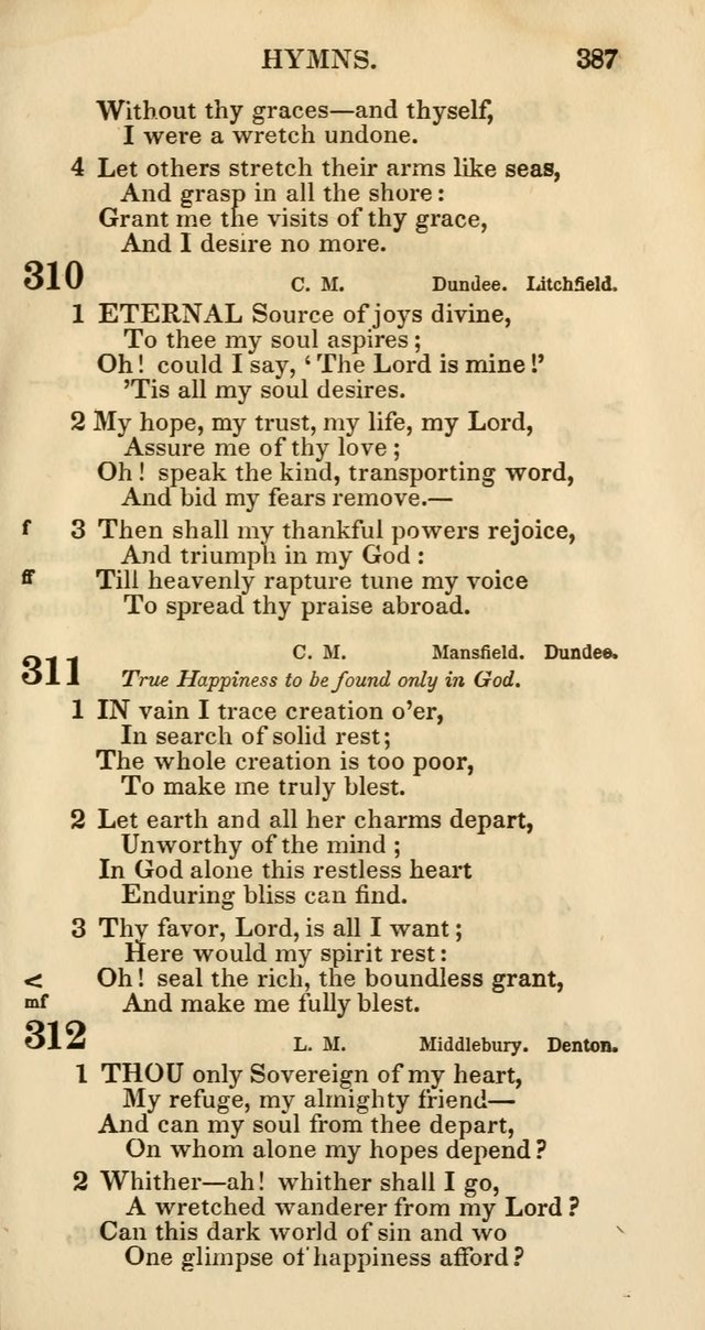 Church Psalmody: a Collection of Psalms and Hymns Adapted to Public Worship page 392