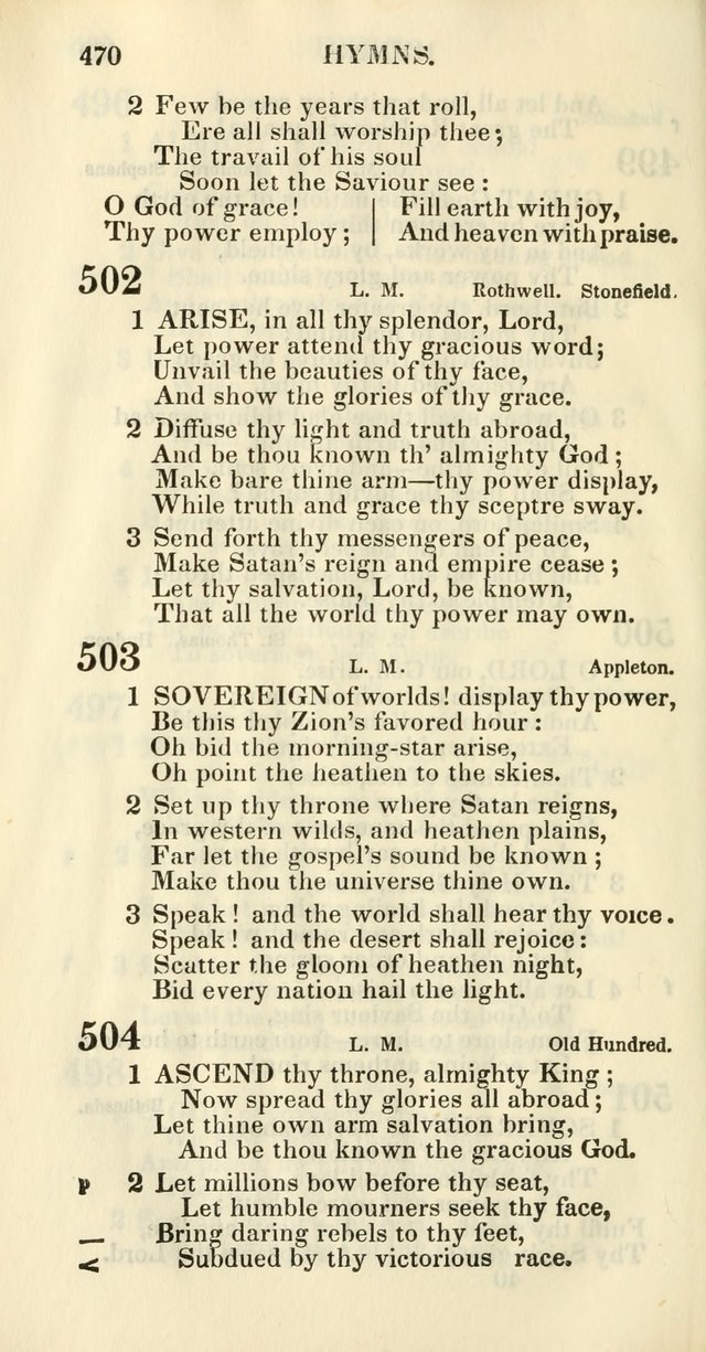 Church Psalmody: a Collection of Psalms and Hymns Adapted to Public Worship page 475