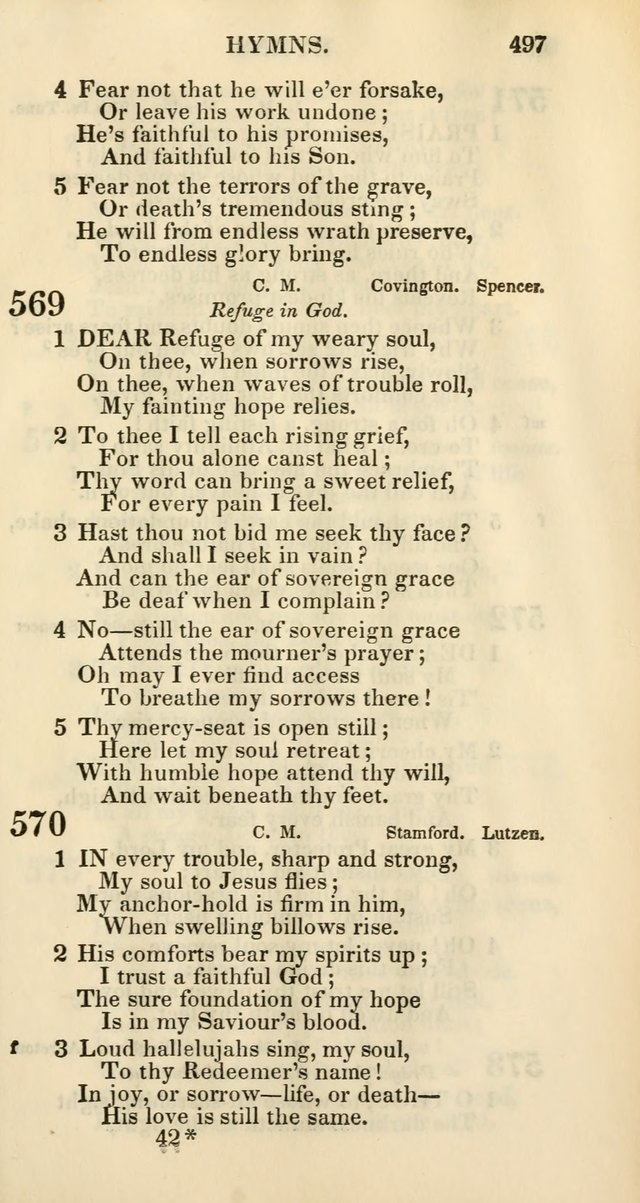 Church Psalmody: a Collection of Psalms and Hymns Adapted to Public Worship page 502