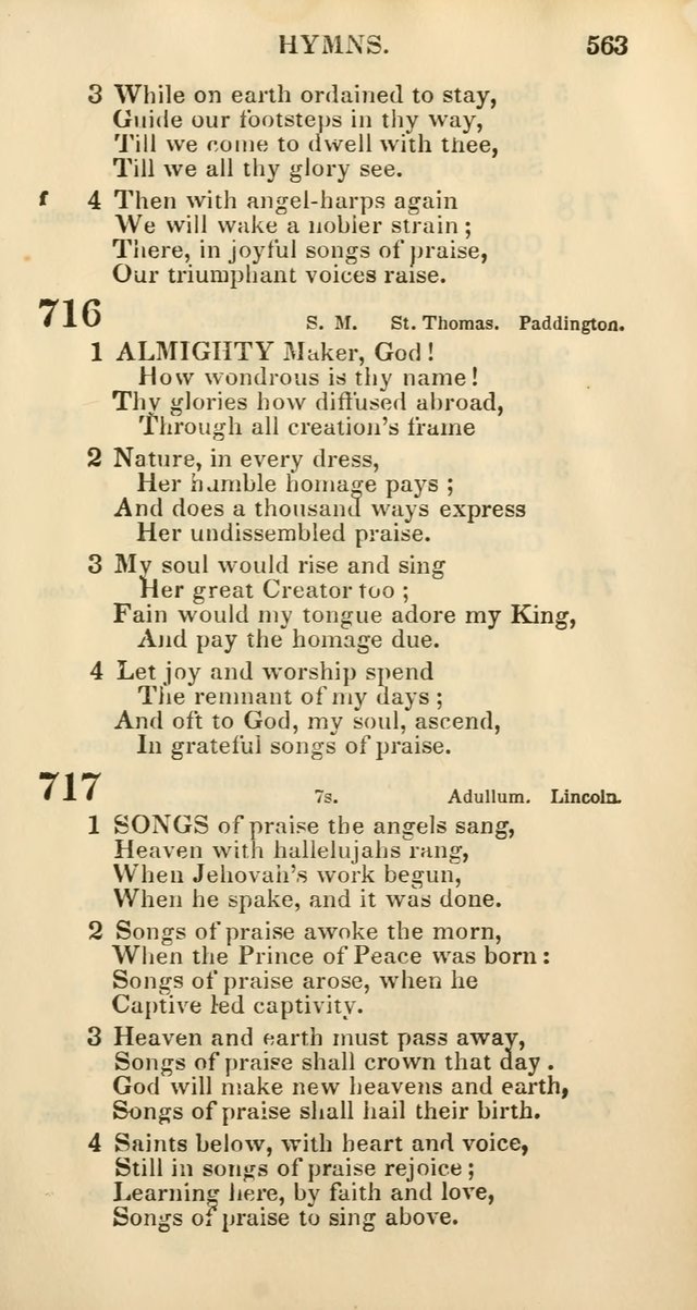 Church Psalmody: a Collection of Psalms and Hymns Adapted to Public Worship page 568