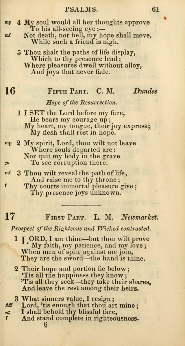 Church Psalmody: a Collection of Psalms and Hymns Adapted to Public Worship page 66