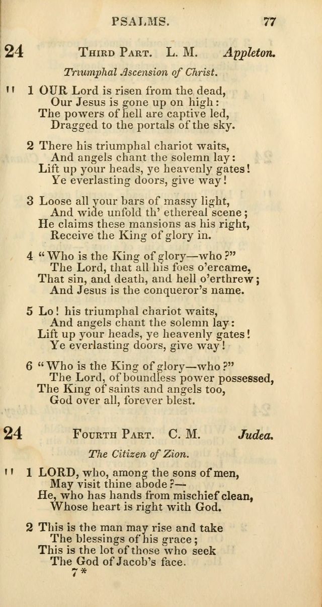 Church Psalmody: a Collection of Psalms and Hymns Adapted to Public Worship page 82