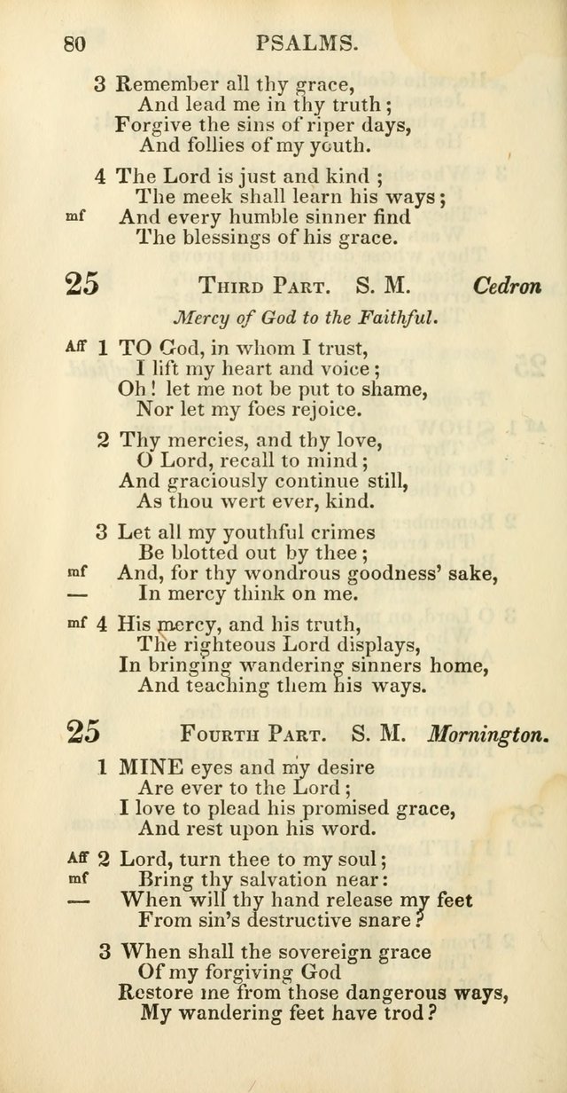 Church Psalmody: a Collection of Psalms and Hymns Adapted to Public Worship page 85