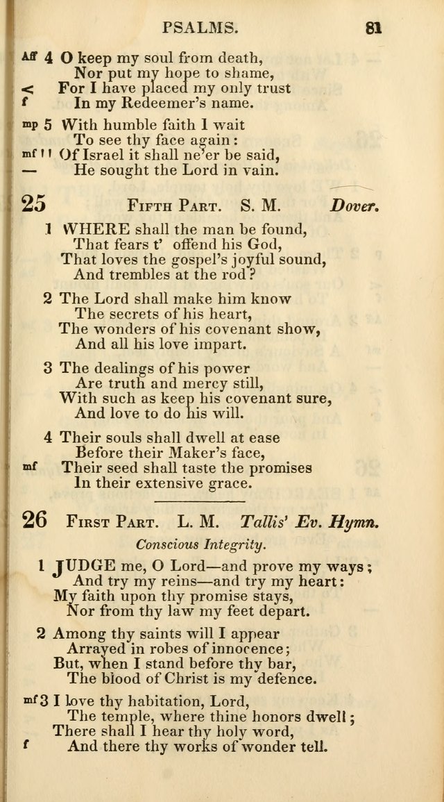 Church Psalmody: a Collection of Psalms and Hymns Adapted to Public Worship page 86