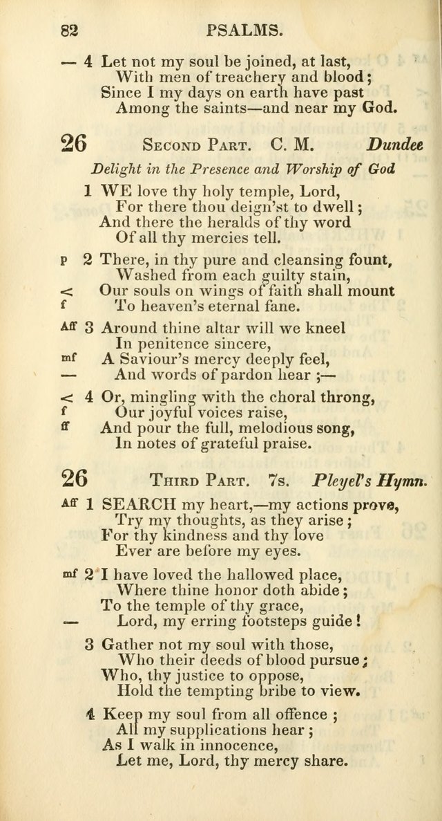 Church Psalmody: a Collection of Psalms and Hymns Adapted to Public Worship page 87