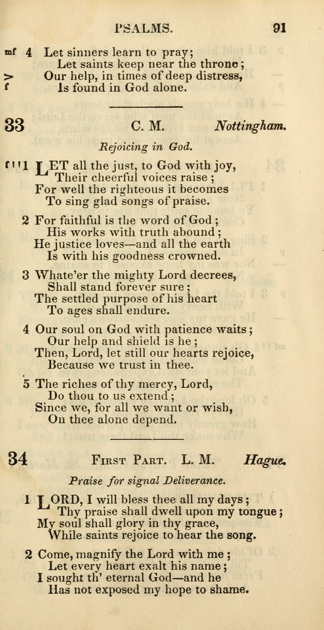 Church Psalmody: a Collection of Psalms and Hymns Adapted to Public Worship page 96