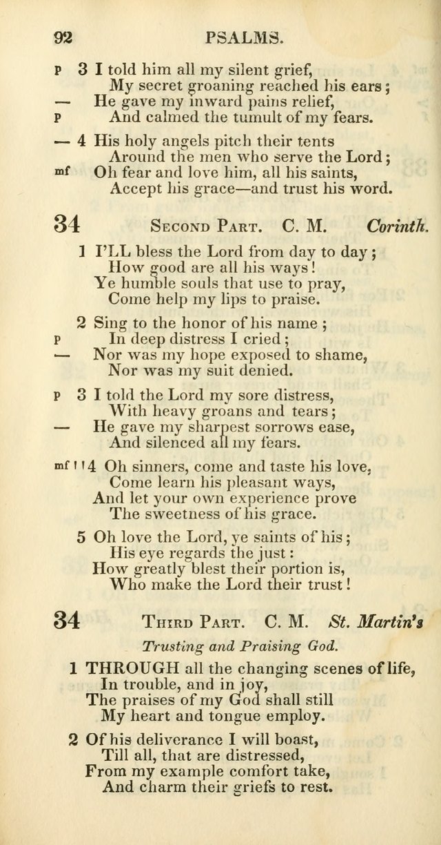 Church Psalmody: a Collection of Psalms and Hymns Adapted to Public Worship page 97