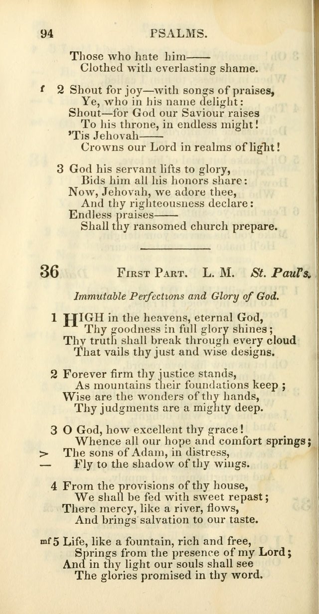 Church Psalmody: a Collection of Psalms and Hymns Adapted to Public Worship page 99