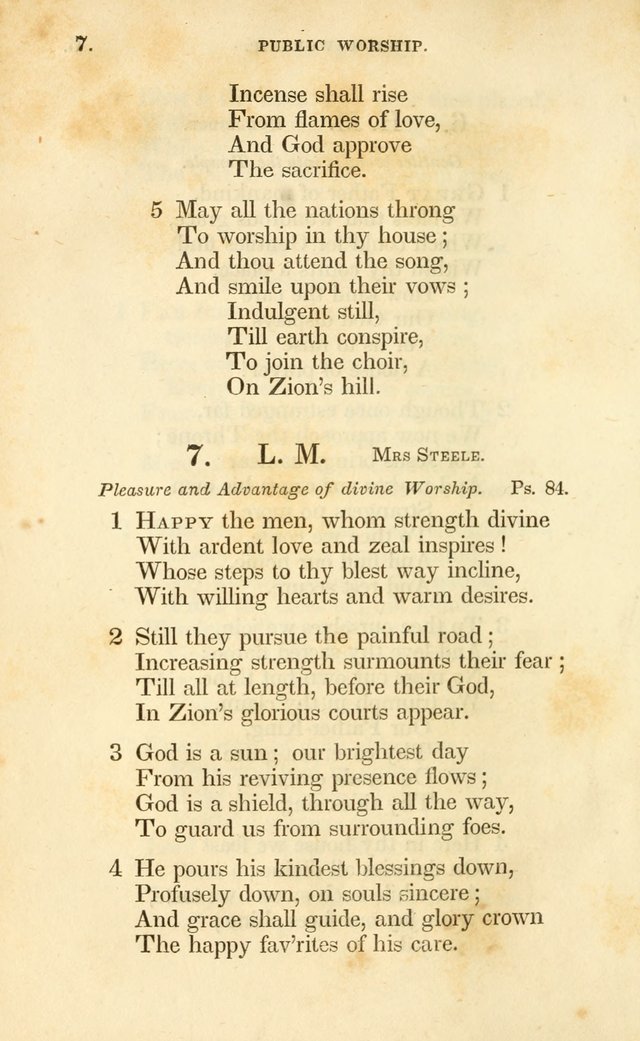 A Collection of Psalms and Hymns for Christian Worship page 13