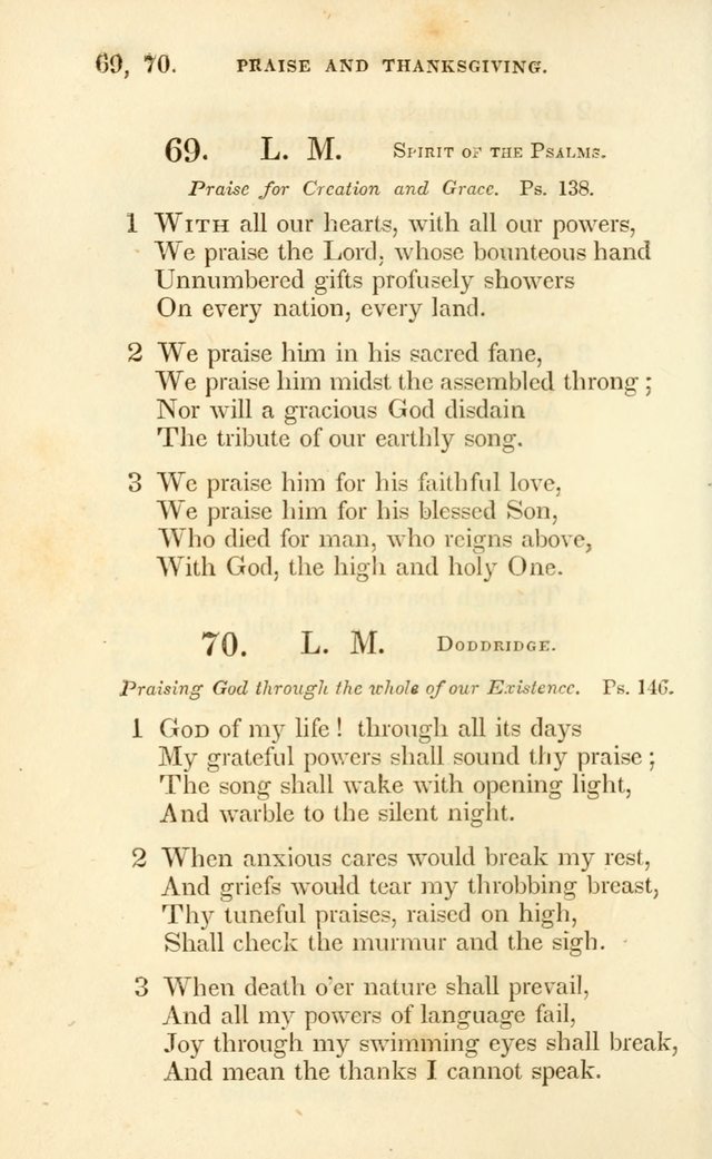 A Collection of Psalms and Hymns for Christian Worship page 57