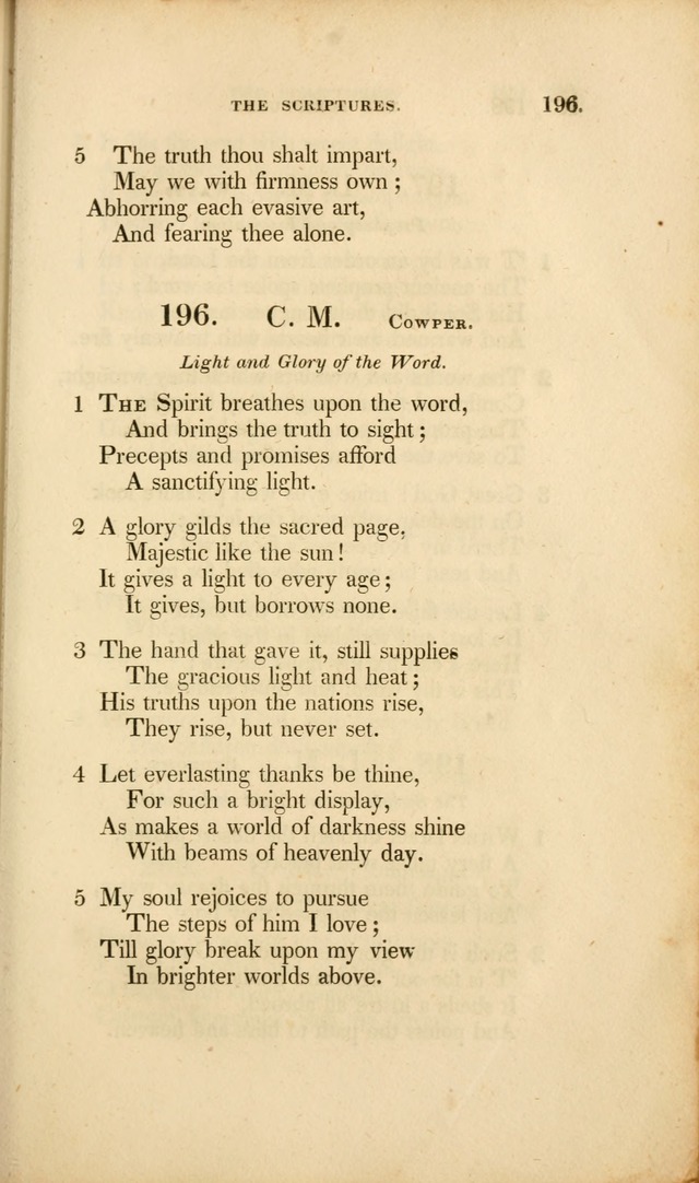 A Collection of Psalms and Hymns for Christian Worship. (3rd ed.) page 147