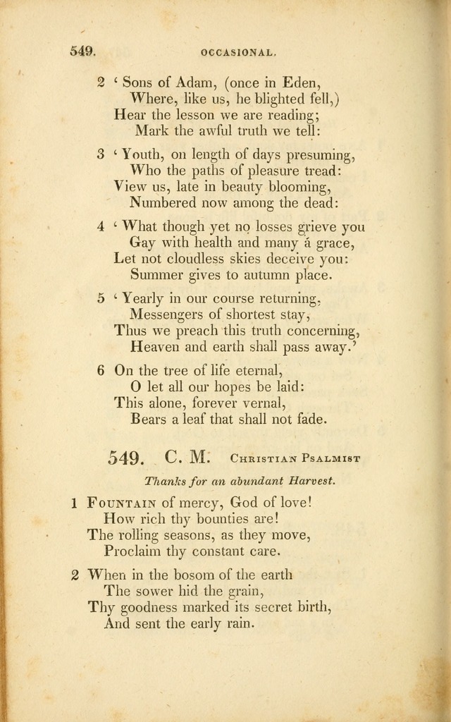 A Collection of Psalms and Hymns for Christian Worship. (3rd ed.) page 400