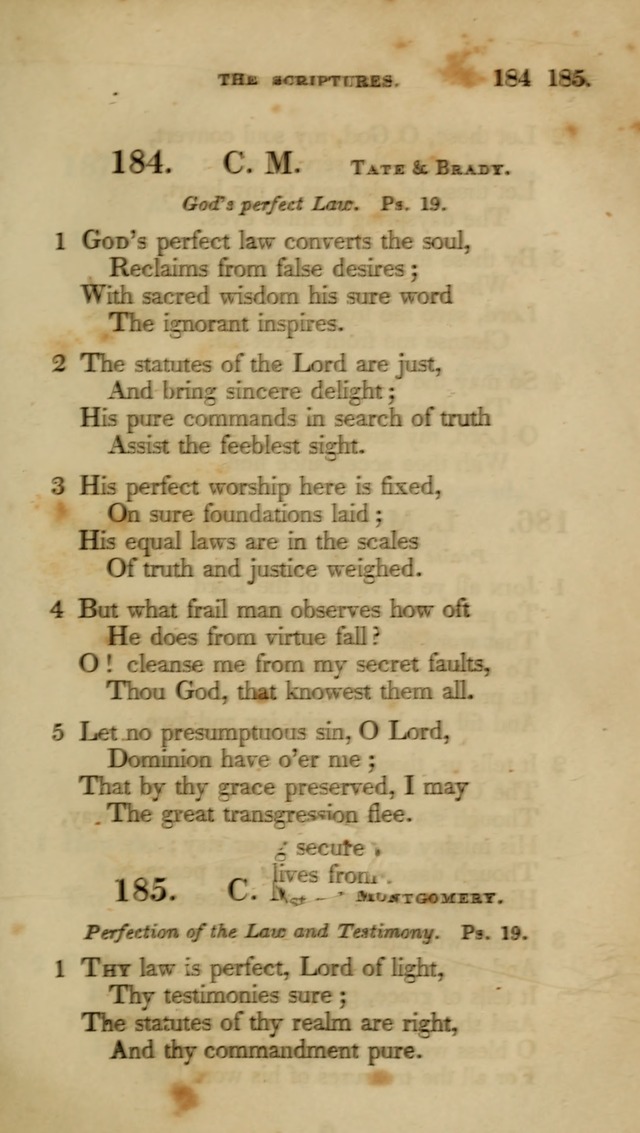 A Collection of Psalms and Hymns for Christian Worship (6th ed.) page 139