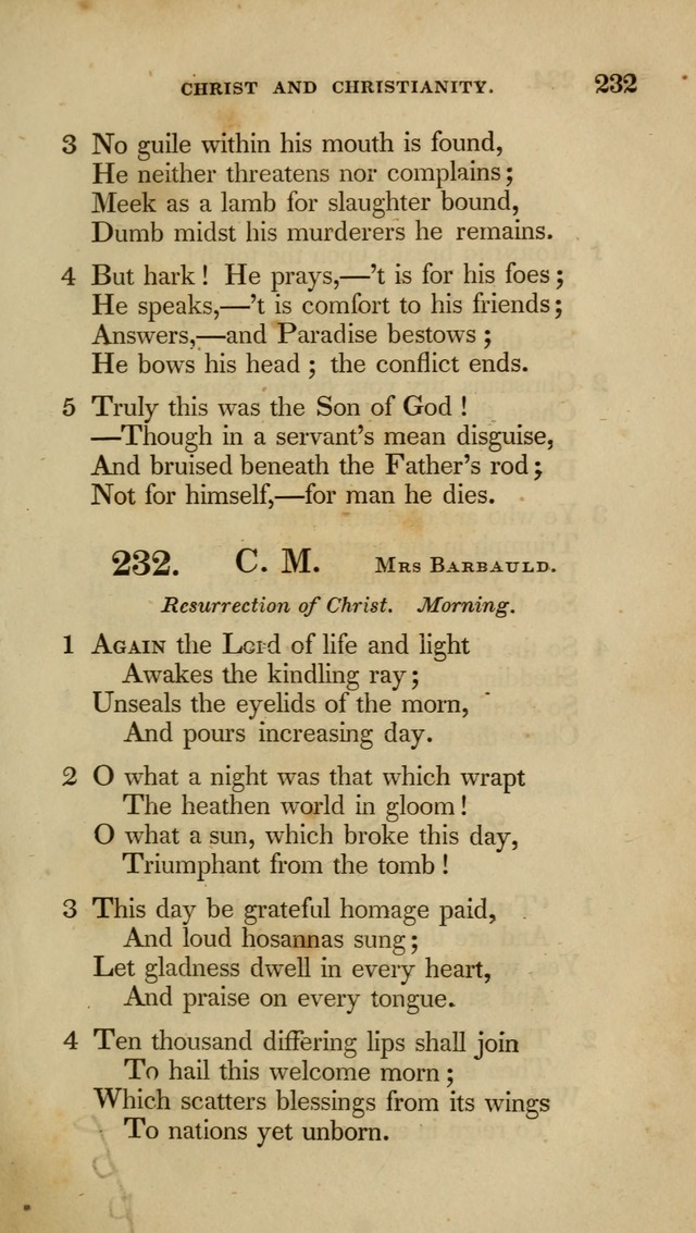 A Collection of Psalms and Hymns for Christian Worship (6th ed.) page 171