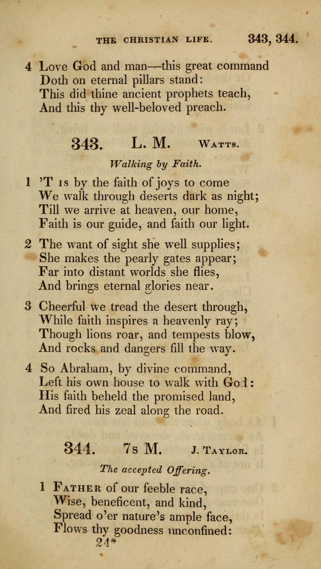 A Collection of Psalms and Hymns for Christian Worship (6th ed.) page 249