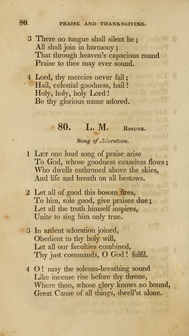 A Collection of Psalms and Hymns for Christian Worship (6th ed.) page 58