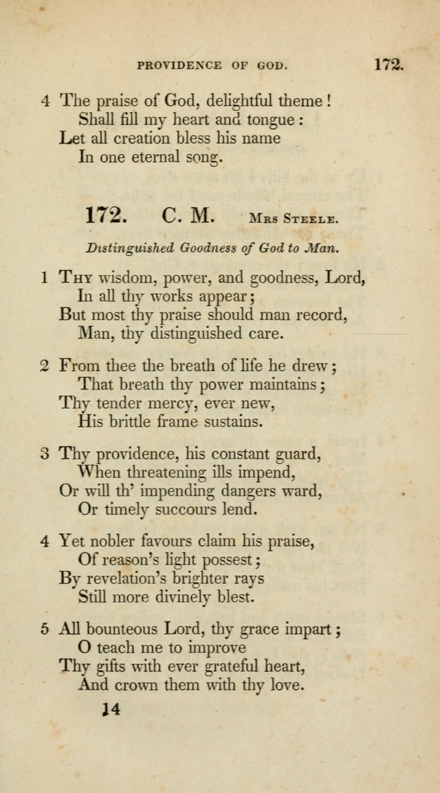 A Collection of Psalms and Hymns for Christian Worship (10th ed.) page 129