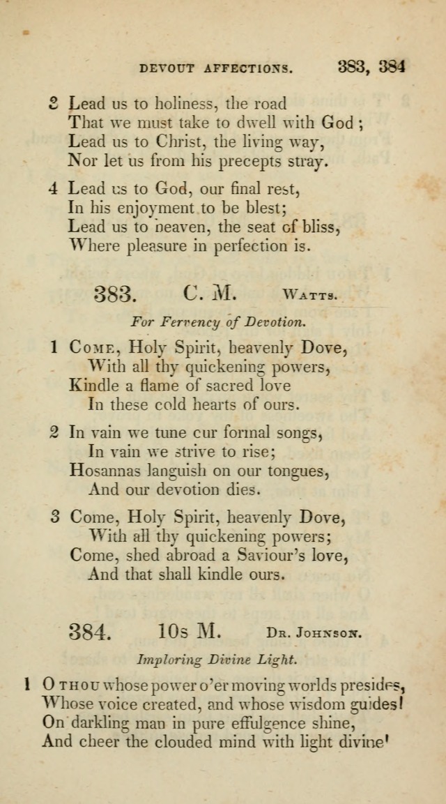 A Collection of Psalms and Hymns for Christian Worship (10th ed.) page 279