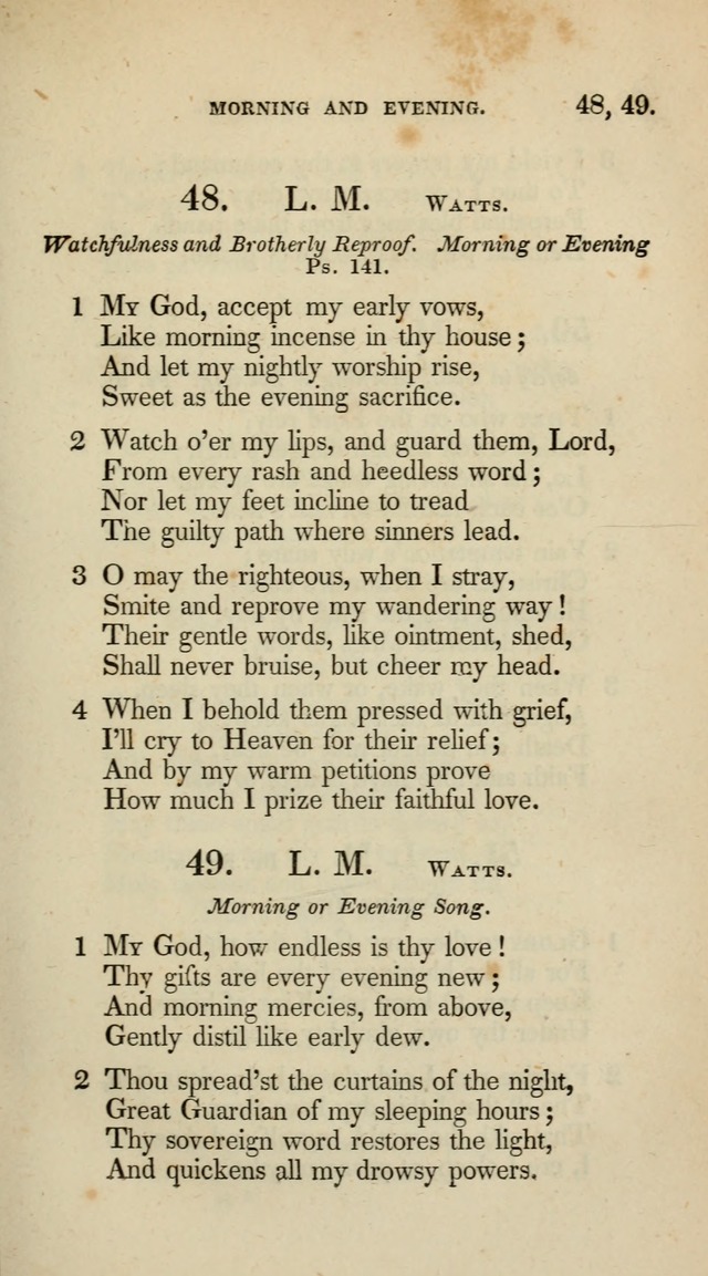 A Collection of Psalms and Hymns for Christian Worship (10th ed.) page 35
