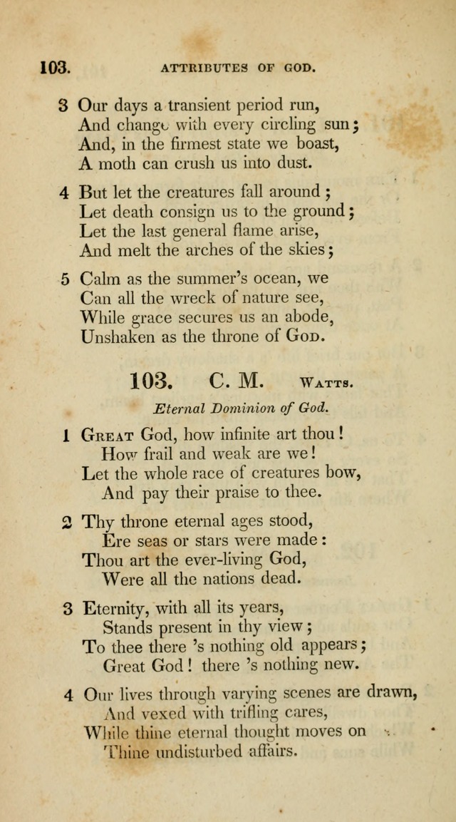 A Collection of Psalms and Hymns for Christian Worship (10th ed.) page 76