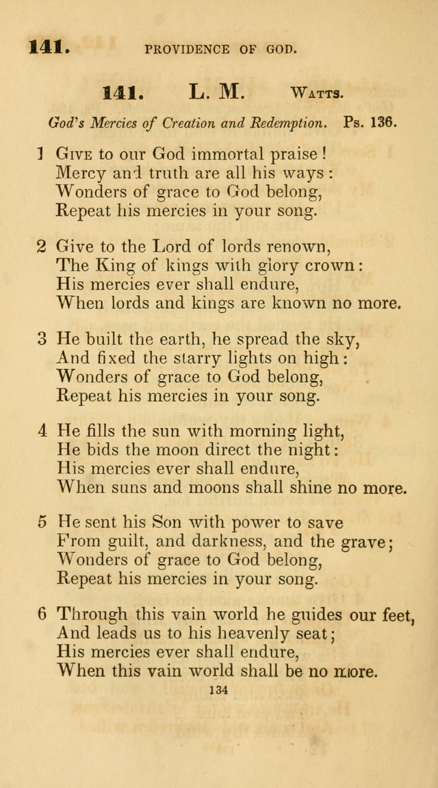 A Collection of Psalms and Hymns for Christian Worship. (45th ed.) page 134