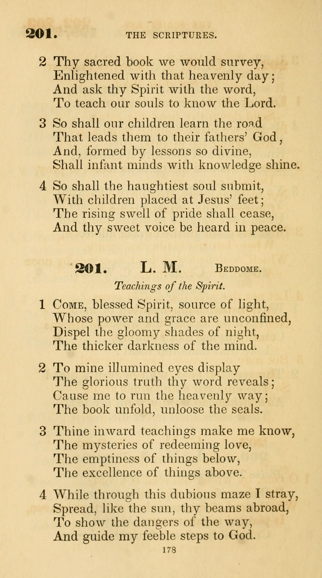 A Collection of Psalms and Hymns for Christian Worship. (45th ed.) page 178