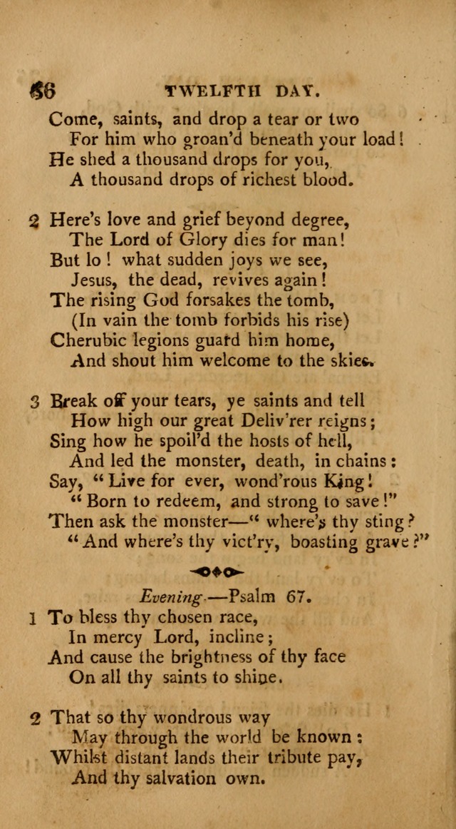 A Collection of Psalms and Hymns: from various authors, chiefly designed for public worship (4th ed.) page 36