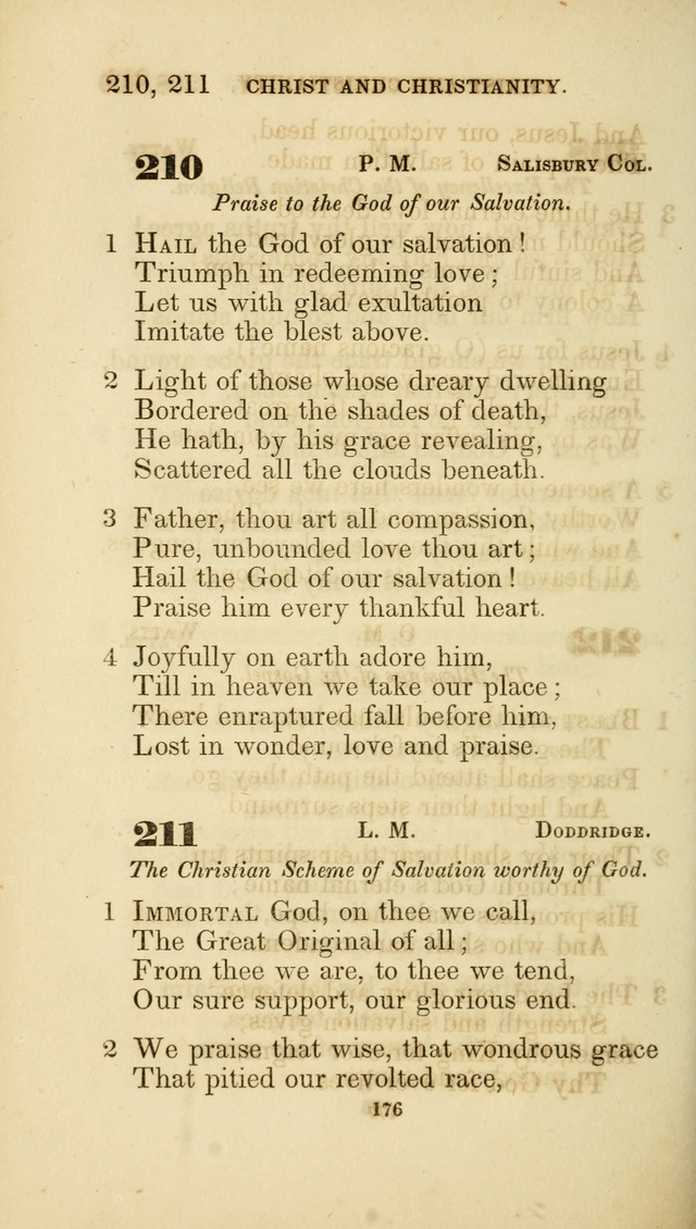 A Collection of Psalms and Hymns: from Watts, Doddridge, and others (4th ed. with an appendix) page 198