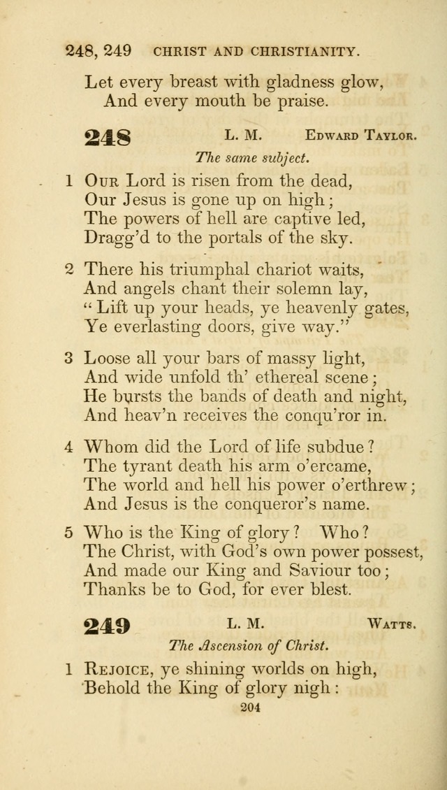 A Collection of Psalms and Hymns: from Watts, Doddridge, and others (4th ed. with an appendix) page 226