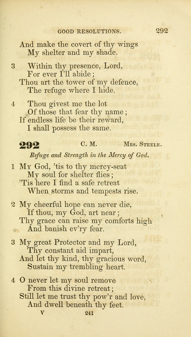 A Collection of Psalms and Hymns: from Watts, Doddridge, and others (4th ed. with an appendix) page 263