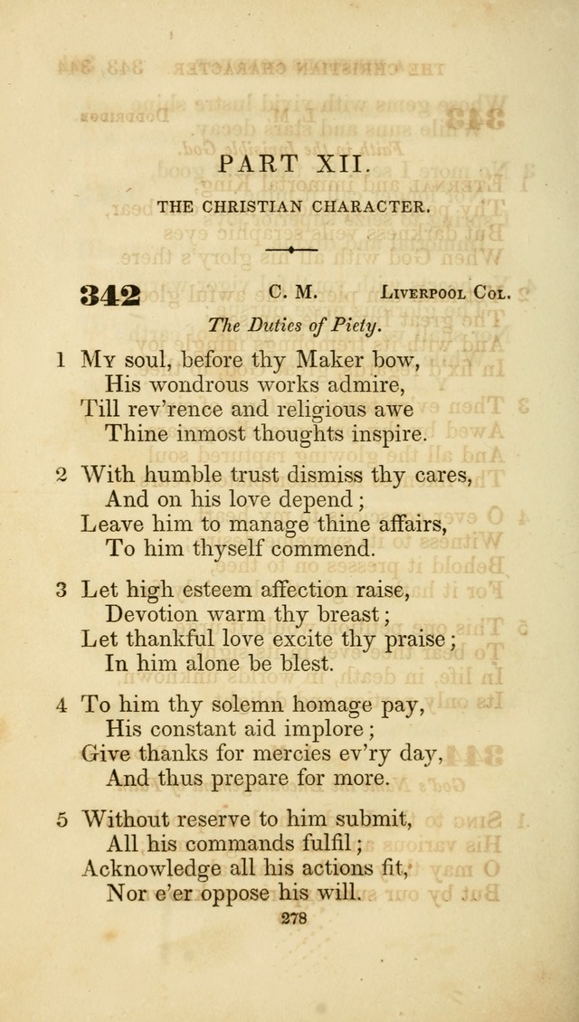 A Collection of Psalms and Hymns: from Watts, Doddridge, and others (4th ed. with an appendix) page 302