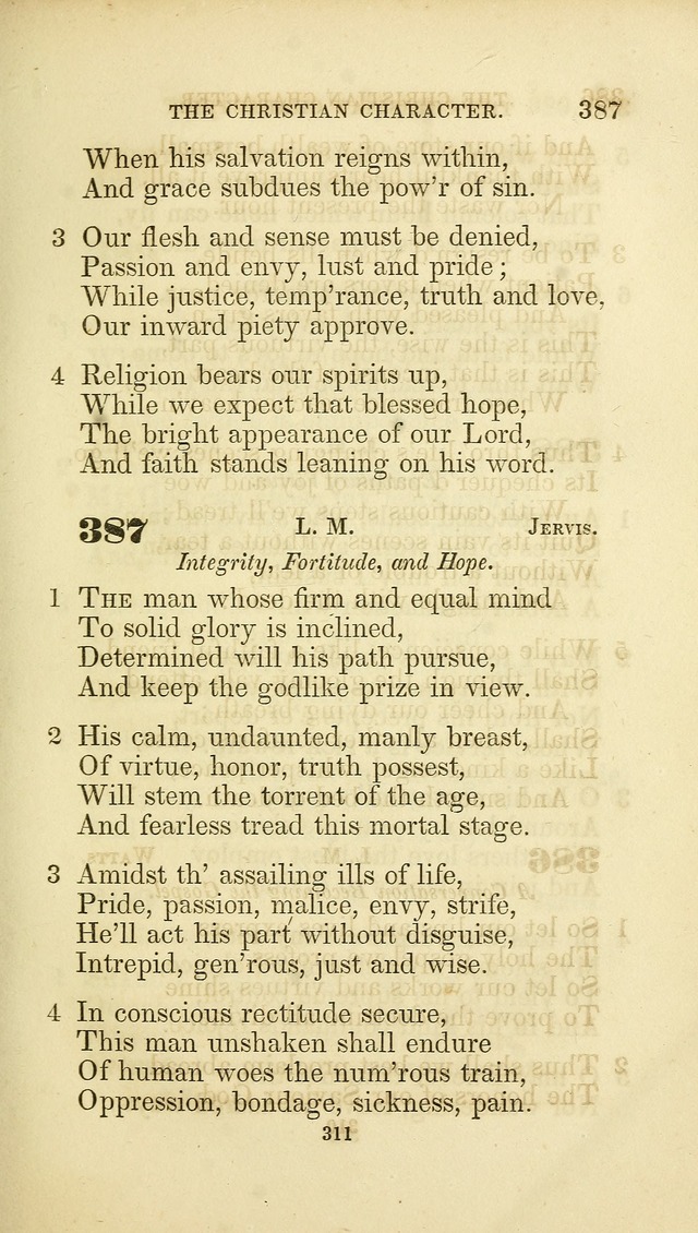 A Collection of Psalms and Hymns: from Watts, Doddridge, and others (4th ed. with an appendix) page 335