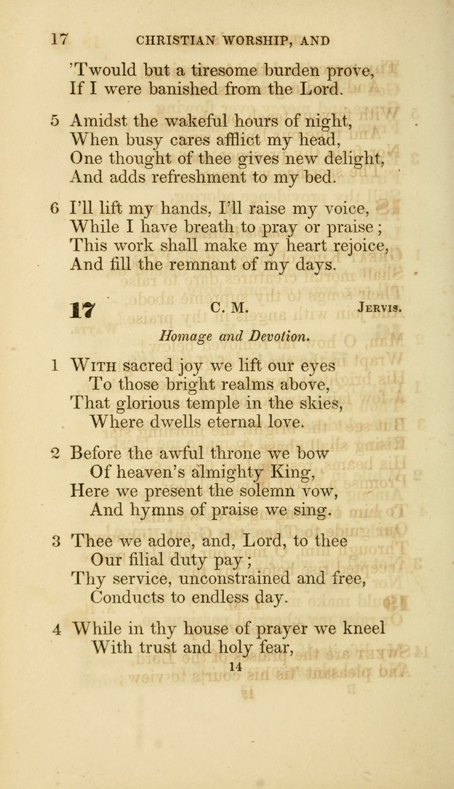 A Collection of Psalms and Hymns: from Watts, Doddridge, and others (4th ed. with an appendix) page 36