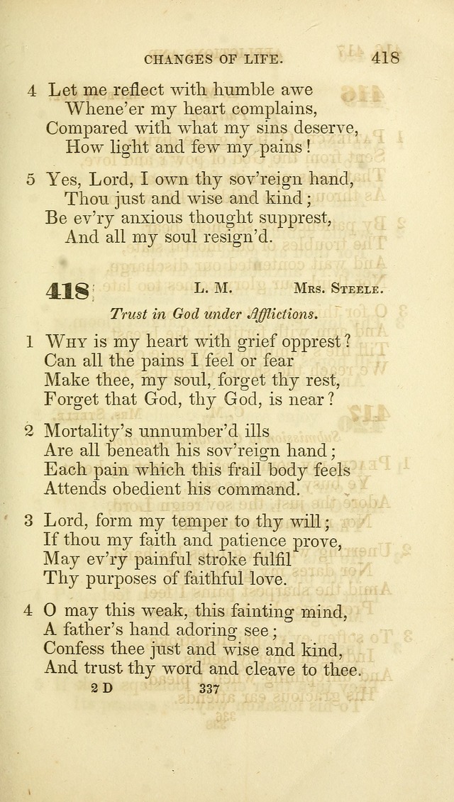 A Collection of Psalms and Hymns: from Watts, Doddridge, and others (4th ed. with an appendix) page 361