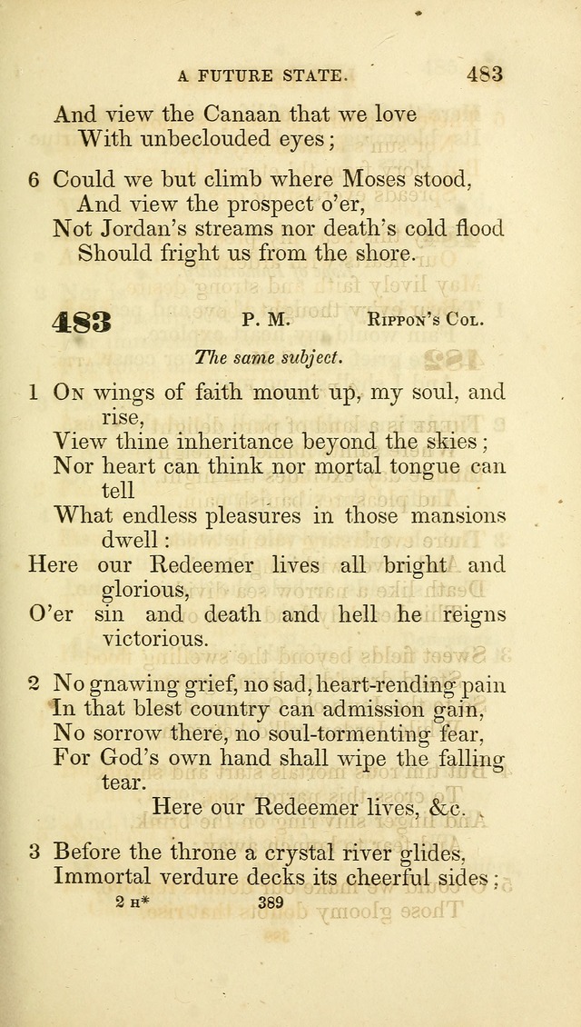 A Collection of Psalms and Hymns: from Watts, Doddridge, and others (4th ed. with an appendix) page 413