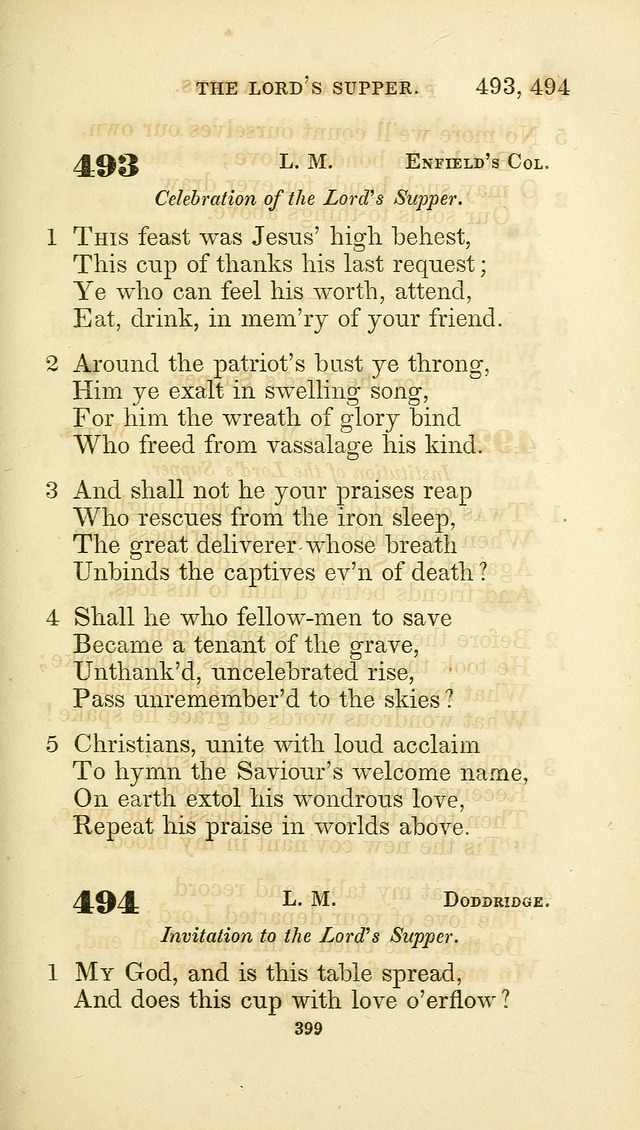 A Collection of Psalms and Hymns: from Watts, Doddridge, and others (4th ed. with an appendix) page 423