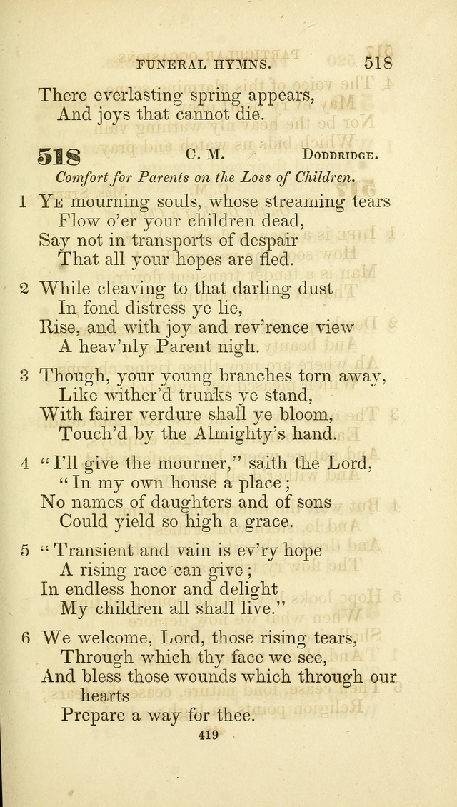 A Collection of Psalms and Hymns: from Watts, Doddridge, and others (4th ed. with an appendix) page 443