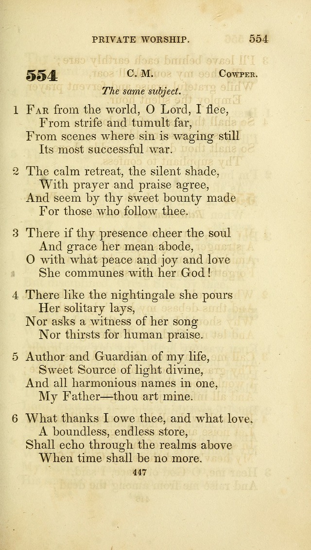 A Collection of Psalms and Hymns: from Watts, Doddridge, and others (4th ed. with an appendix) page 471