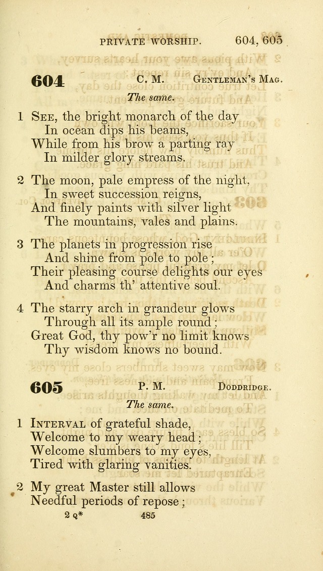 A Collection of Psalms and Hymns: from Watts, Doddridge, and others (4th ed. with an appendix) page 509