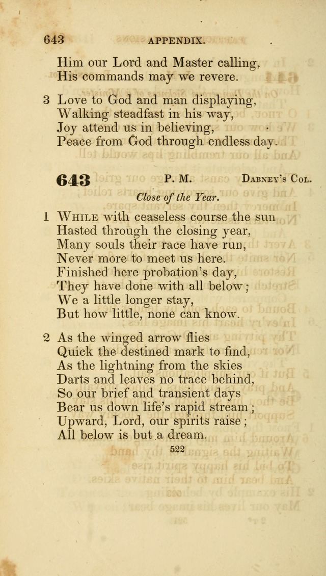 A Collection of Psalms and Hymns: from Watts, Doddridge, and others (4th ed. with an appendix) page 546