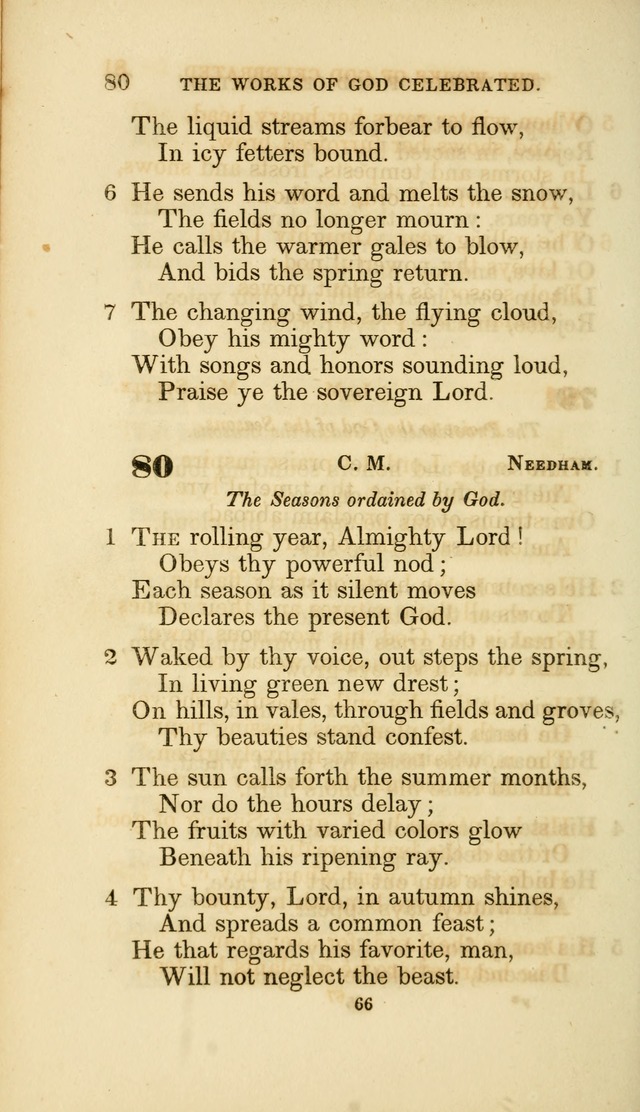 A Collection of Psalms and Hymns: from Watts, Doddridge, and others (4th ed. with an appendix) page 88