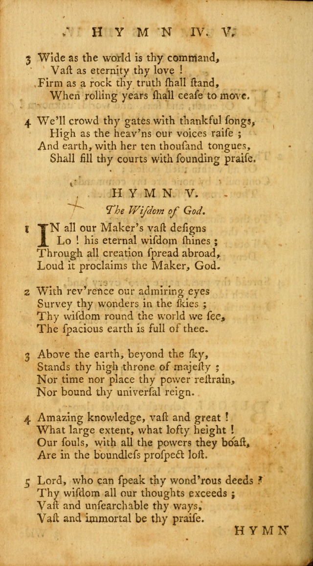 A Collection of Psalms and Hymns for Publick Worship page 42